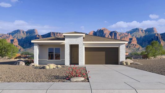 New construction Single-Family house 15421 W Hackamore Dr, Surprise, AZ 85387 Cali- photo 0