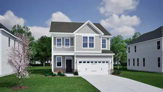 New construction Single-Family house 1204 Westerland Wy, Durham, NC 27703 plan Lacey - image