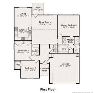 New construction Single-Family house 40 Boston River Dr, Dunn, NC 28334 plan Bedford - image