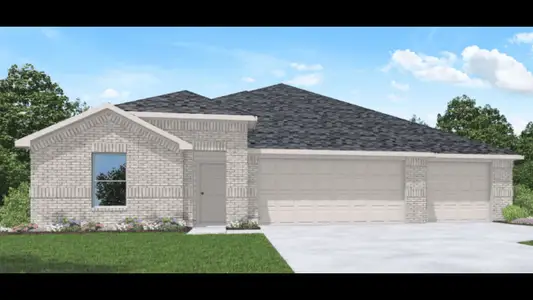 New construction Single-Family house 277 San Marcos Trl, Dayton, TX 77535 plan Courtland - image