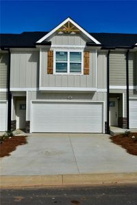 New construction Townhouse house 6330 Pine Ridge Pt, Lula, GA 30554 - image
