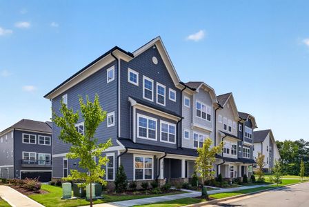 New construction Townhouse house 2420 Adrift Rd, Fuquay Varina, NC 27526 plan Atlas End Unit - image