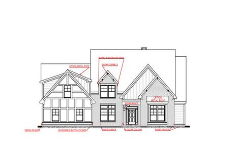 New construction Single-Family house 1099-1325 Mcintosh Trl, Sharpsburg, GA 30277 plan Bryant B 90 - image