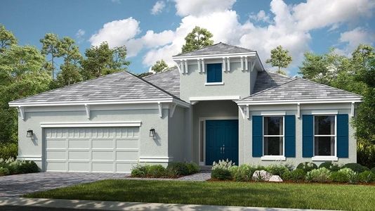 New construction Single-Family house 9989 Sw Davanti Dr, Port St. Lucie, FL 34987 plan Pallazio - image
