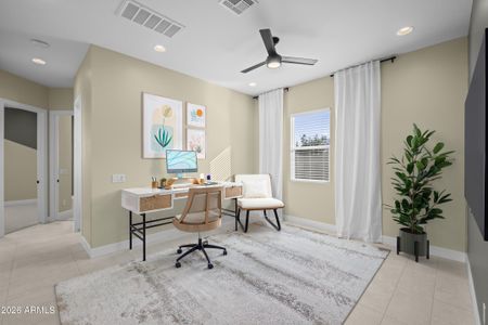 New construction Single-Family house 10339 E Utah Ave, Mesa, AZ 85212 plan Plan 5014 Elevation F - image 17