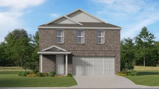 New construction Single-Family house 31413 Pratola Serra Cir, Huffman, TX 77336 plan Whitetail - image