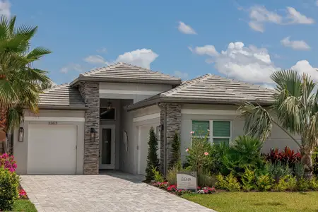 New construction Single-Family house 32643 Neroli St, Wesley Chapel, FL 33543 plan Elena - image