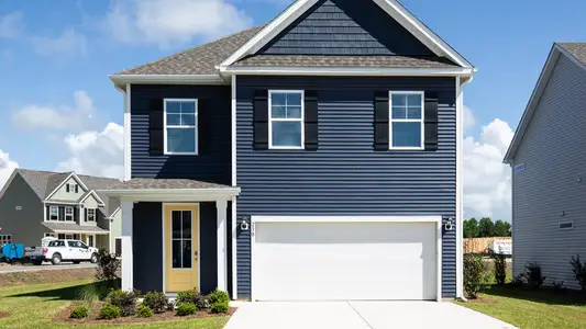 New construction Single-Family house 504 Bogue View Rd, Hubert, NC 28539 plan Woodstock - image