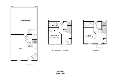 New construction Townhouse house 3122 Middle St, Charlotte, NC 28278 plan Landon - image