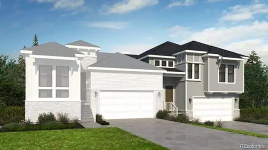 New construction Single-Family house 1950 Grayside Cir, Castle Rock, CO 80109 Belford - photo 0