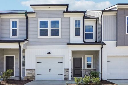 New construction Townhouse house 2102 Regal Dr, Durham, NC 27703 Finnegan Homeplan- photo 24 24