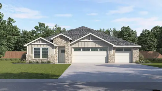New construction Single-Family house 14820 Flying Aster Ln, Manor, TX 78653 - image