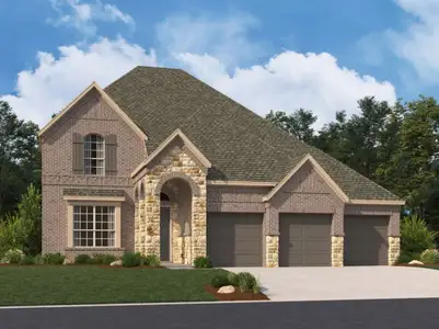 New construction Single-Family house 2080 Blue Mar Dr, Brookshire, TX 77041 plan Tyler - image