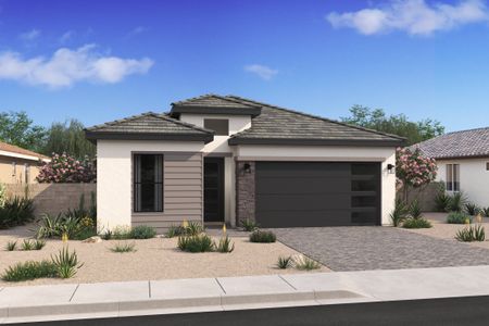 New construction Single-Family house 4378 N 203Rd Ln, Buckeye, AZ 85396 plan Bernstein - image