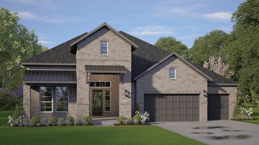 New construction Single-Family house 11922 Rice View Dr, Mont Belvieu, TX 77523 plan Scheffler 70′ Lot - image