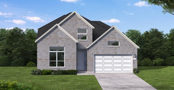 New construction Single-Family house 17324 Graces Path, Pflugerville, TX 78660 plan Delta II - image