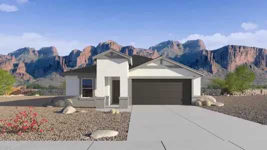 New construction Single-Family house 34774 W Angelo Dr, Maricopa, AZ 85138 plan Gaven - image