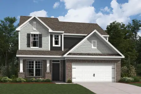 New construction Single-Family house 2016 Boulder Ridge Dr, Gastonia, NC 28052 plan Bexley II - image