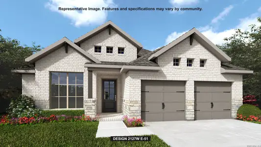 New construction Single-Family house 4105 Ashbrook, Schertz, TX 78124 plan 2127W - image