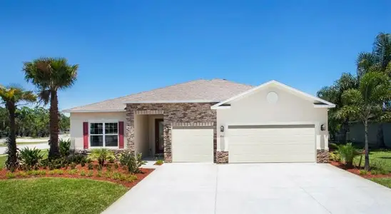 New construction Single-Family house 101 Angol St, Punta Gorda, FL 33983 plan The Melody - image