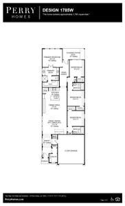 Floor Plan for 1785W