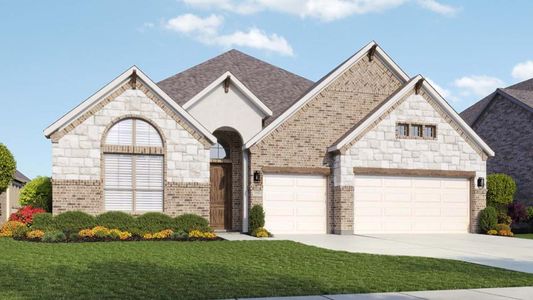 New construction Single-Family house 303 Blue River Trl, Rosenberg, TX 77471 plan Villanova - image