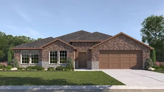 New construction Single-Family house 1919 Reveille Wy, Terrell, TX 75160 plan Irving - image
