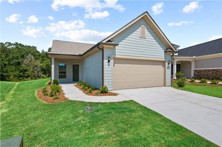 New construction Single-Family house 5678 Villa Crest Drive, Hoschton, GA 30548 Steel Creek- photo 0