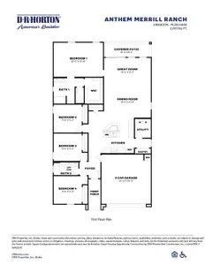 New construction Single-Family house 8529 W Gehrig Wy, Florence, AZ 85132 plan Kingston - image
