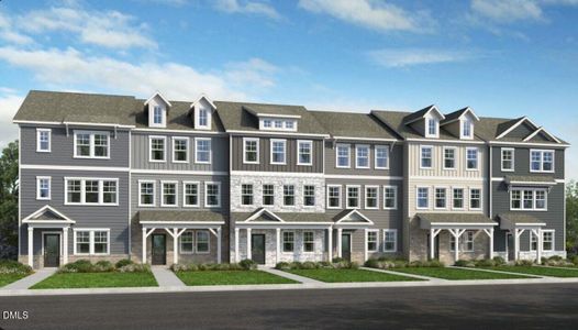 New construction Townhouse house 1324 W Garner Rd, Unit 103, Garner, NC 27529 plan Greystone - image