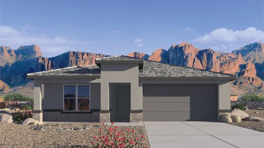 New construction Single-Family house 9999 N 176Th Ave, Waddell, AZ 85355 plan Cali - image