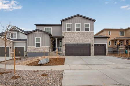 New construction Single-Family house 3452 N Gold Bug Court, Aurora, CO 80019 Plan 4036- photo 0