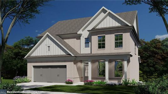 New construction Single-Family house 2867 S Waterworks Road, Buford, GA 30518 Farmington- photo 0