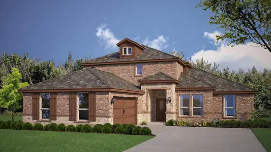 New construction Single-Family house 4931 Simmental Dr, Arlington, TX 76001 plan Brook Meadow - image