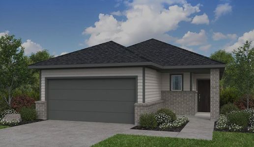 New construction Single-Family house 26810 Celestial Cypress Rd, Hockley, TX 77447 plan Dylan - image