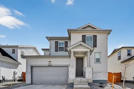 New construction Single-Family house 28450 E 4Th Pl, Aurora, CO 80018 plan Buena Vista - image