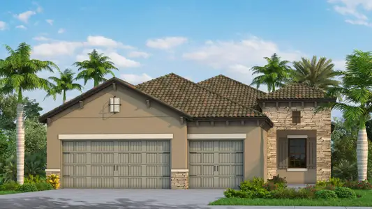 New construction Single-Family house 10628 Sarazen Wy, Englewood, FL 34223 plan Brilliance - image