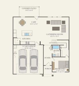 Pulte Homes, Taylor floor plan