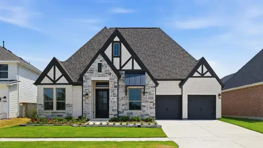 New construction Single-Family house 8017 Autumn Sage Trl, Denton, TX 76205 plan 3080W - image
