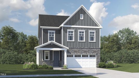 New construction Single-Family house 1248 Coral Cay Bnd, Wake Forest, NC 27587 Nelson- photo 0