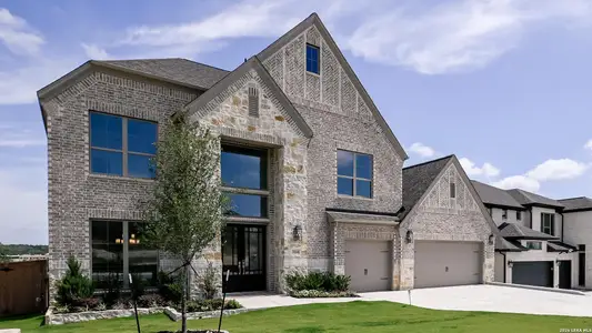New construction Single-Family house 31164 Clover Pass, Bulverde, TX 78163 plan 4773W - image