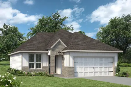 New construction Single-Family house 290 Boatright Blvd, Jarrell, TX 76537 plan The 1363 - image
