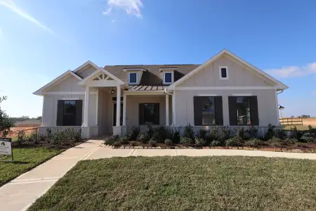 New construction Single-Family house 9912 Cavelier Canyon Ct, Montgomery, TX 77316 plan 16598 Gaines Glen Lane - image