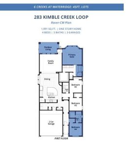 New construction Single-Family house 283 Kimble Creek Loop, Unit 58, Kyle, TX 78640 Rover Plan- photo 28 28