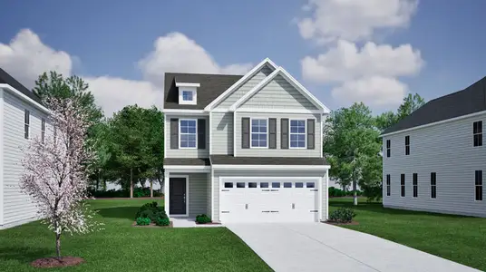 New construction Single-Family house 914 Lodgepole Ln, West Columbia, SC 29170 plan Highland - image