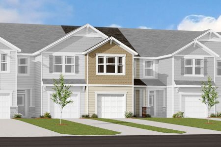 New construction Townhouse house 6114 Vasey St, Charlotte, NC 28269 plan Amira - image