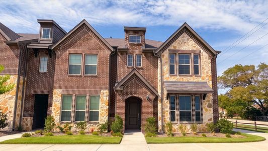 New construction Townhouse house 1348 Kimzey St, Royse City, TX 75189 plan Caspian - image