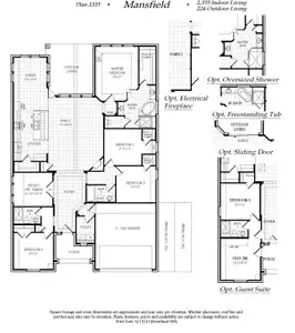 New construction Single-Family house 3628 Maize Ave, Heartland, TX 75114 plan Mansfield - image