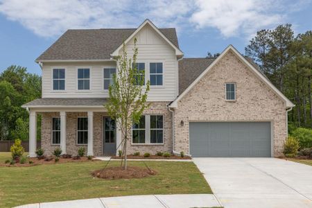 New construction Single-Family house 76 Pecan Court, Hoschton, GA 30548 Glynn- photo 0