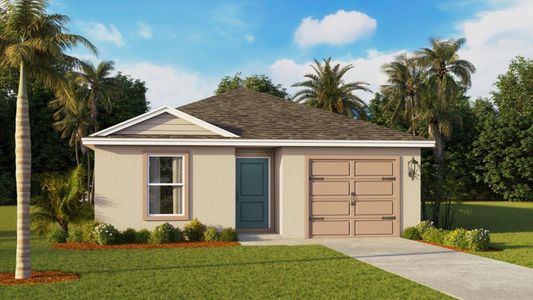 New construction Single-Family house 713 Greenway Blvd, Lake Wales, FL 33859 plan ALFORD - image